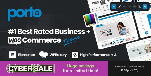 Porto Multipurpose & WooCommerce Theme