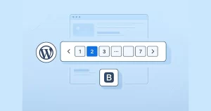 WordPress Bootstrap Pagination