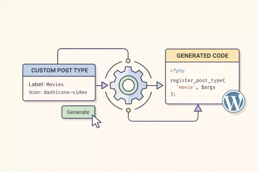 WordPress Custom Post Type Generator
