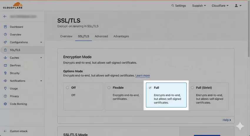 WordPress redirect loop Cloudflare Dashboard