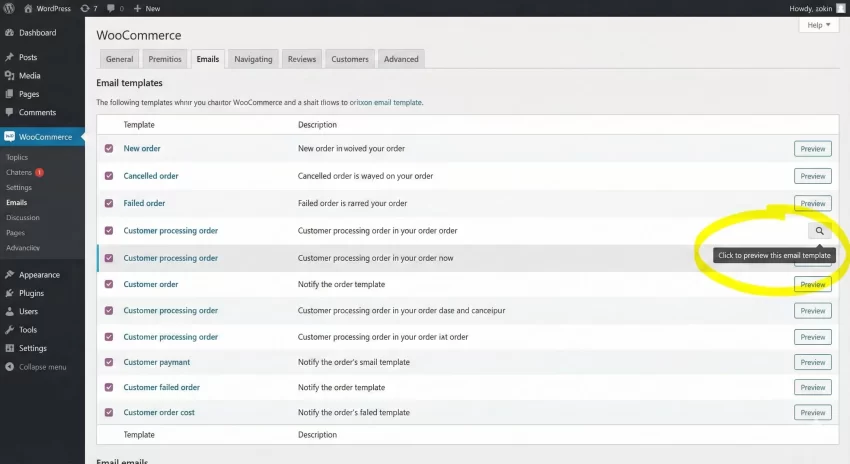 Customize WooCommerce Emails : How to Preview Your Changes