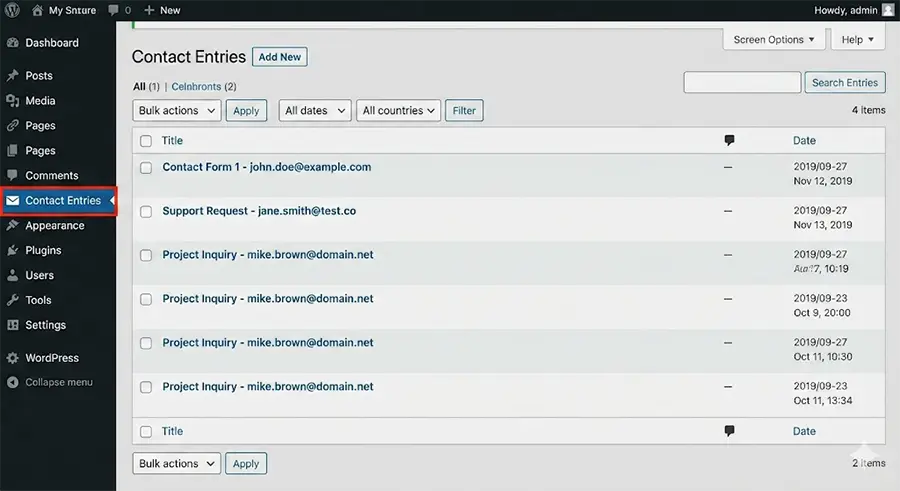 save Contact Form 7 to database Featured