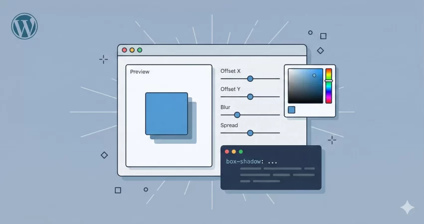 CSS box shadow generator