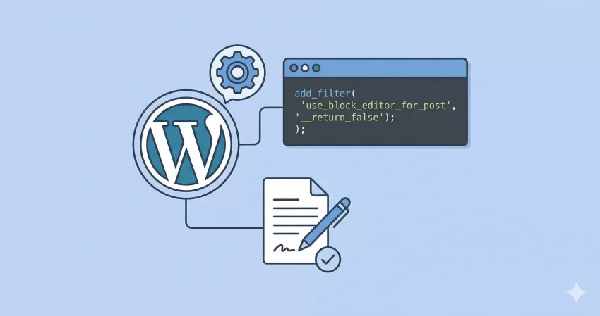 Disable Gutenberg Editor