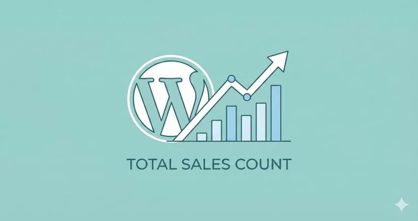 WooCommerce Total Sales Count