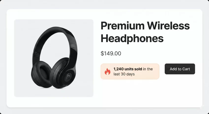 WooCommerce Total Sales Count : WooCommerce Product Page Screenshot