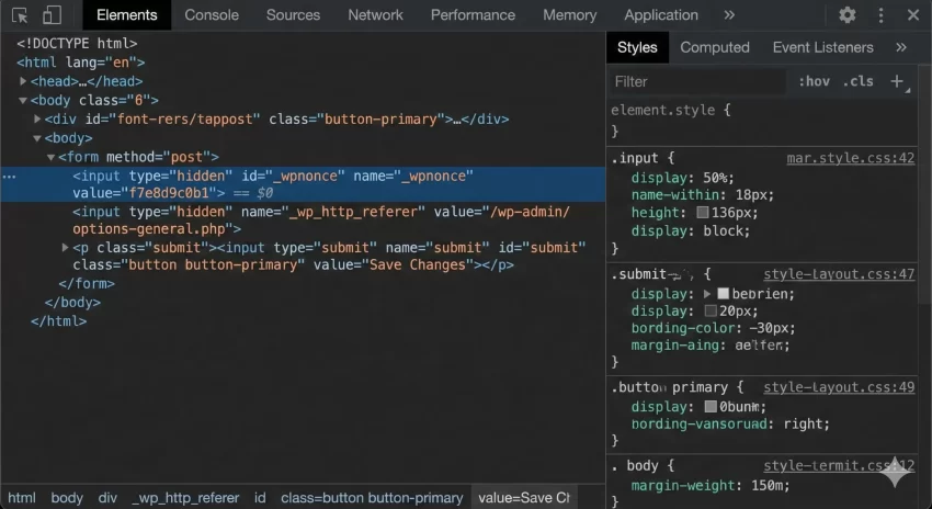 WordPress nonce verification - Hidden Nonce Field