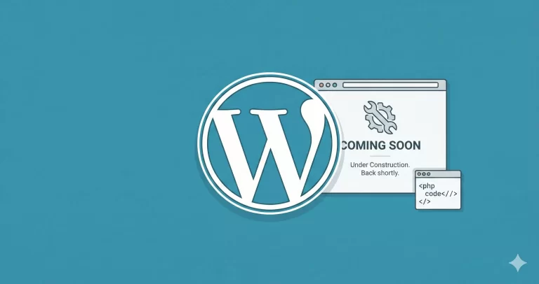 WordPress Coming Soon Mode: Easily Create a Custom Splash Page in 4 Steps [No Plugins]