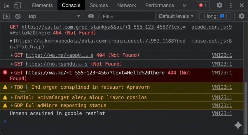 add WhatsApp button WordPress- Malformed WhatsApp API URL