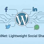 social share buttons without plugin