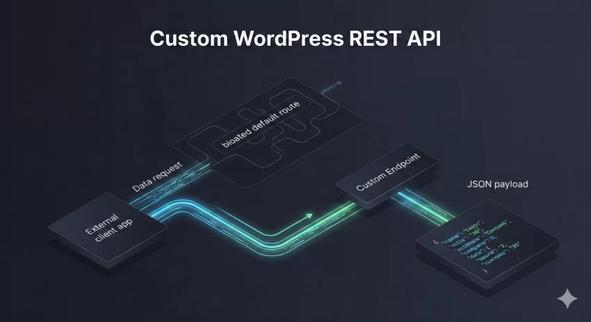 custom WordPress API endpoint - Optimized API Data Flow