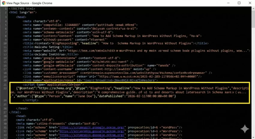 Add schema markup wordpress - WordPress Schema Markup