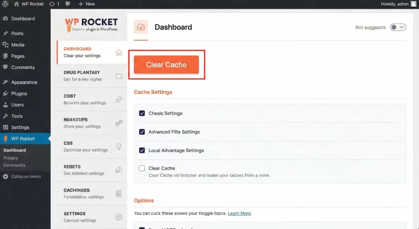 Change WooCommerce Currency Symbol Clearing WP Rocket Cache