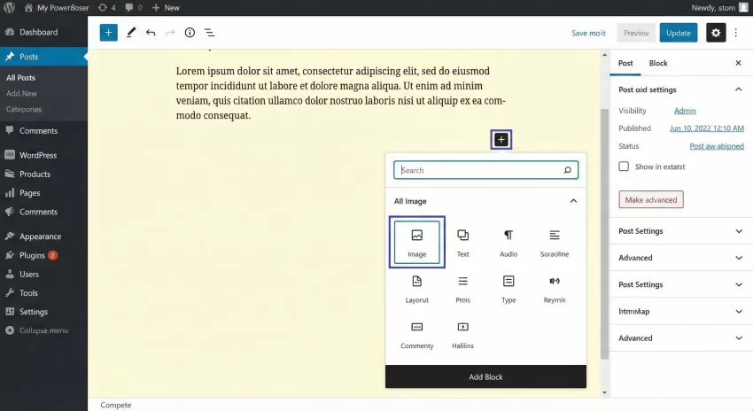 automatically rename wordpress images Uploading an Image