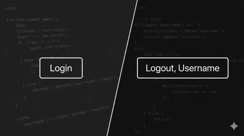 Custom Elementor login widget - Split-Screen Button Logic